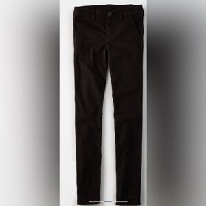 Black American Eagle Skinny Pants